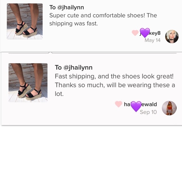 HP ESPADRILLE BOW TIE PLATFORM WEDGE SANDALS - Picture 4 of 8